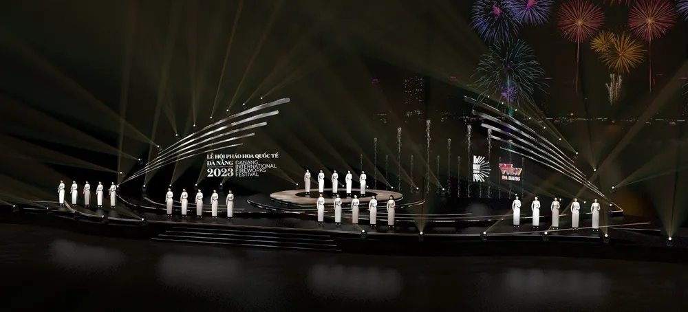 Phối cảnh sân khấu DIFF 2023