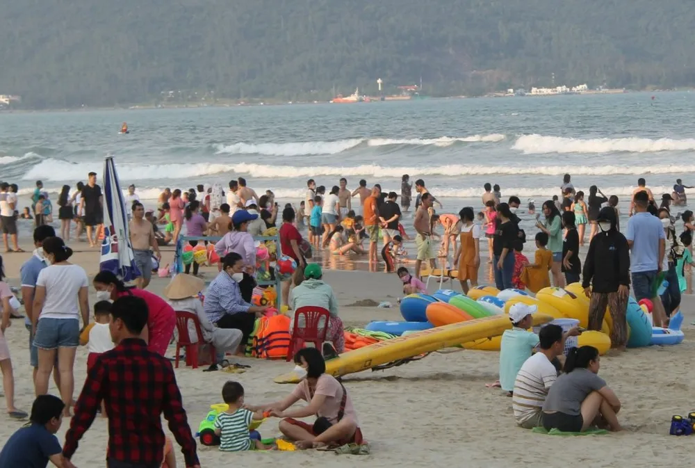 Đà Nẵng là địa phương đang phát triển về du lịch biển. Ảnh: XUÂN QUỲNH