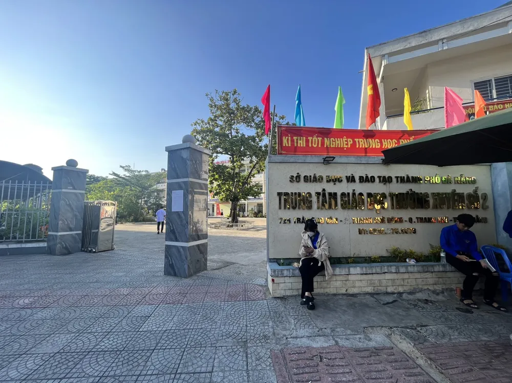 Điểm thi tốt nghiệp THPT năm 2023 của em Thịnh. Ảnh: CAĐN