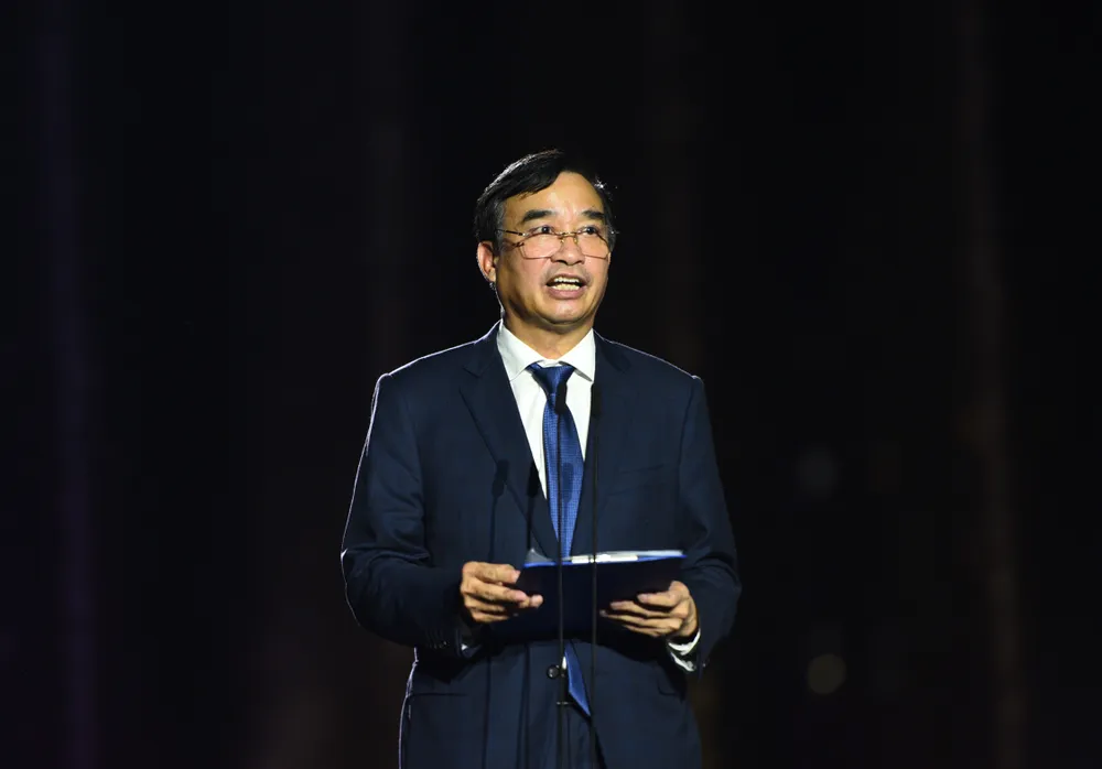 Ông Lê Trung Chinh, Chủ tịch UBND TP Đà Nẵng, phát biểu. Ảnh: XUÂN QUỲNH