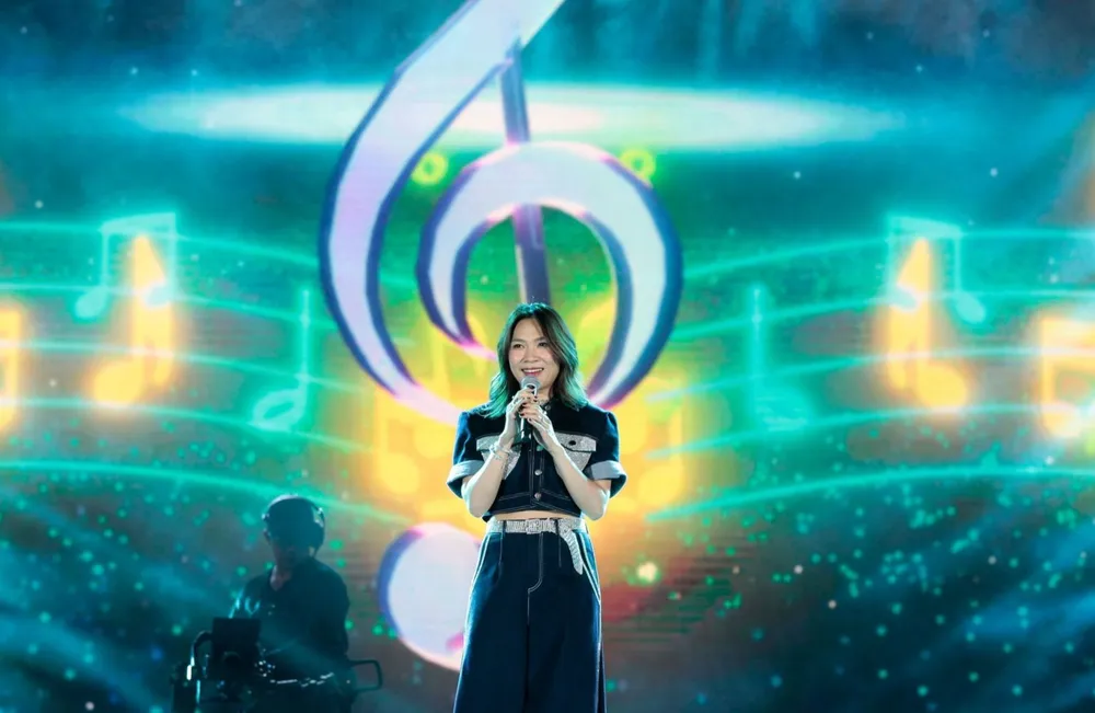 Ca sỹ Mỹ Tâm với ca khúc "Hẹn ước từ hư vô". Ảnh: XUÂN QUỲNH