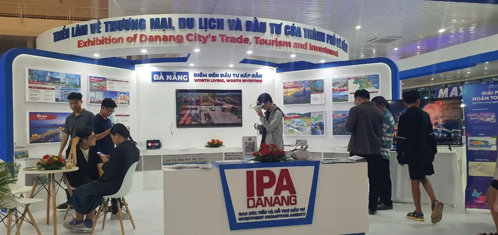 Không gian mới tại triển lãm. Ảnh: XUÂN QUỲNH