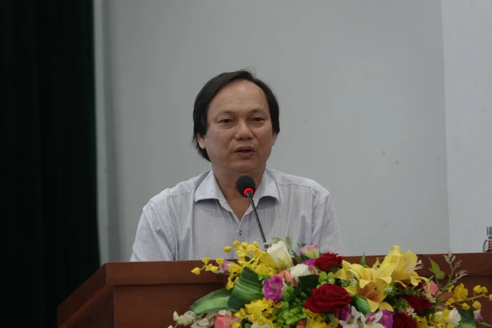 Ông Nguyễn Ngọc Thanh, Trưởng phòng Nghiệp vụ y tế, Sở Y tế Đà Nẵng chia sẻ. Ảnh: XUÂN QUỲNH