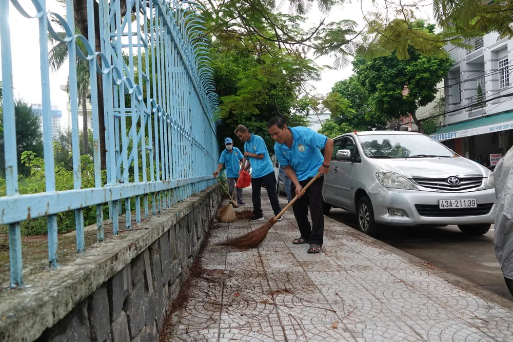 Hoạt động này diễn ra từ 7 giờ 30 đến 8 giờ 30 phút. Ảnh: XUÂN QUỲNH Hoạt động này diễn ra từ 7 giờ 30 đến 8 giờ 30 phút. Ảnh: XUÂN QUỲNH