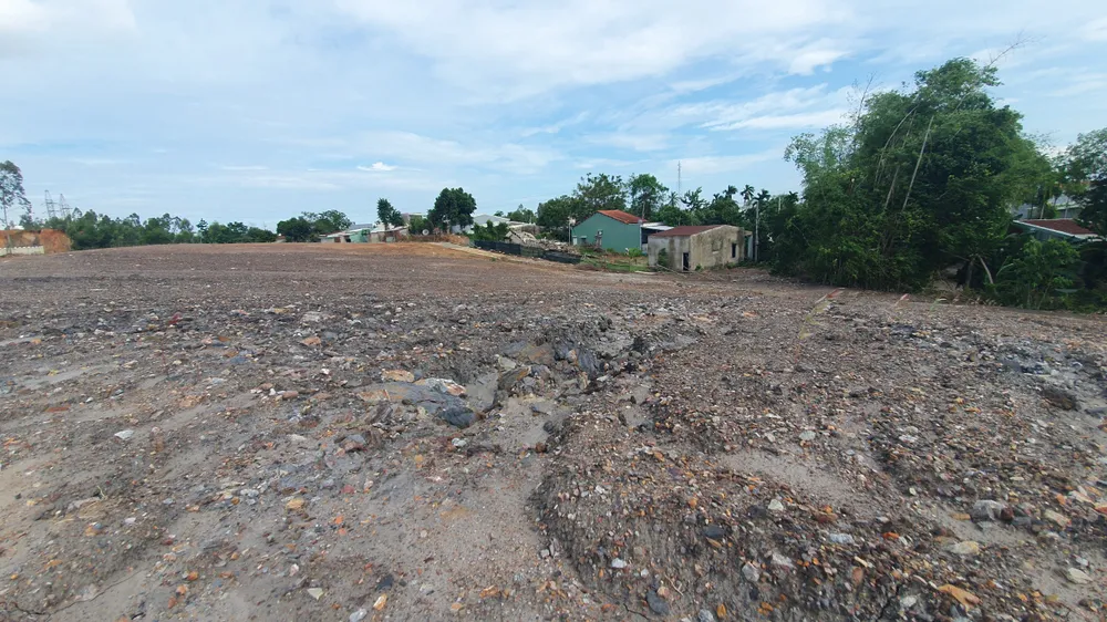 Mặt bằng cụm công nghiệp Cẩm Lệ. Ảnh: XUÂN QUỲNH