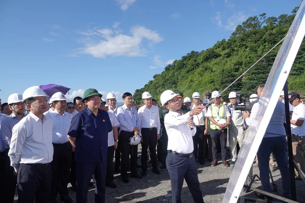 Ông Lê Thành Hưng, Giám đốc Ban Quản lý các dự án đầu tư cơ sở hạ tầng ưu tiên. Ảnh: XUÂN QUỲNH