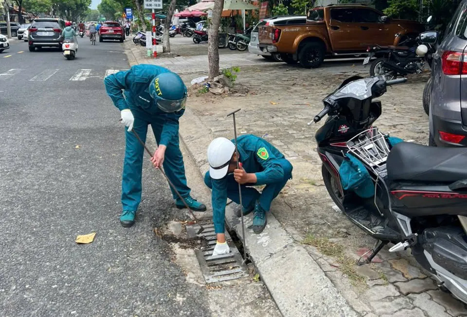 Các lực lượng thanh niên đều thực hiện với tinh thần khẩn trương