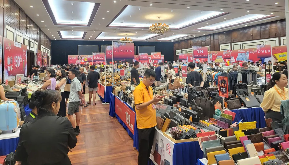 Ngày hội quy tụ hơn 300 thương hiệu lớn trong và ngoài nước. Ảnh: XUÂN QUỲNH