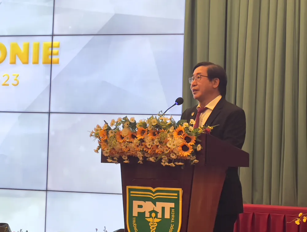 Trường Đại học Y khoa Phạm Ngọc Thạch khai giảng khoá đào tạo Y Việt - Đức ảnh 1