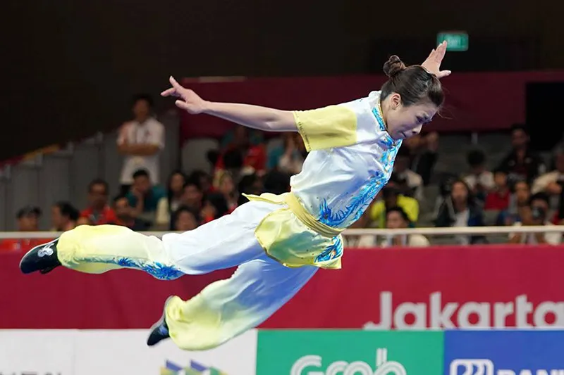 Wushu: Hoàng Thị Phương Giang đoạt HCĐ Trường quyền ảnh 1