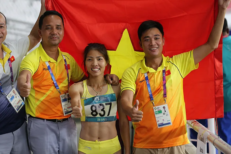 Điền kinh: Chỉ cần 1 lần nhảy, Bùi Thị Thu Thảo tạo nên lịch sử ở Asiad 2018 ảnh 4