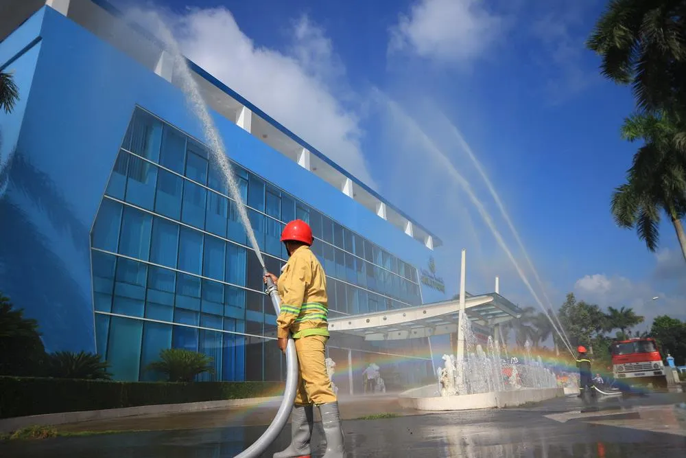 VWS diễn tập chữa cháy 2019 ảnh 1