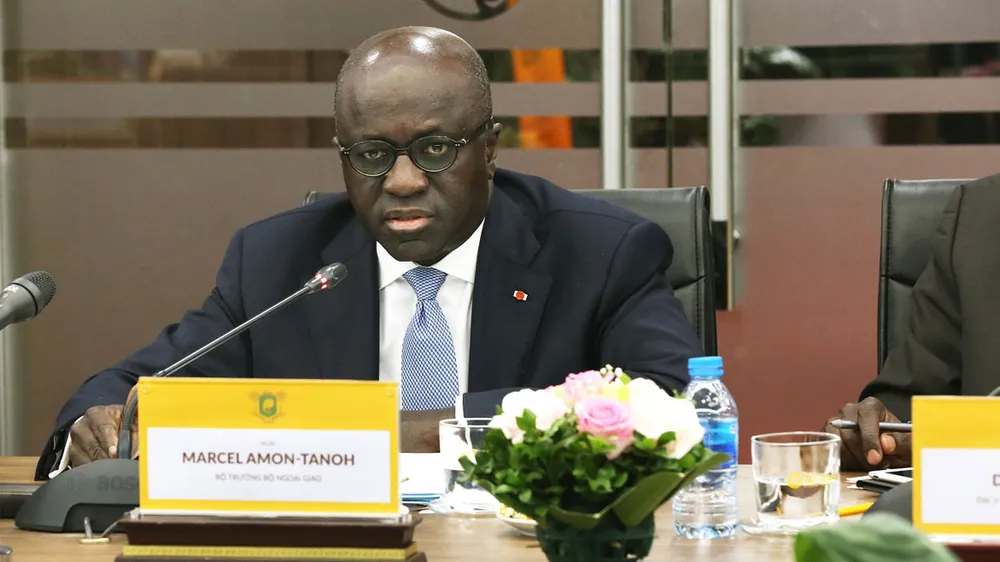 Bộ trưởng Ngoại giao Cộng hòa Bờ Biển Ngà Marcel Amon đến thăm và làm việc tại T&T Group ảnh 2