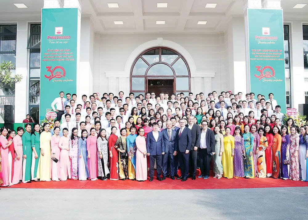 Pymepharco kỷ niệm 30 năm thành lập và khánh thành Nhà máy Dược phẩm Hoàng Văn Thụ ảnh 1