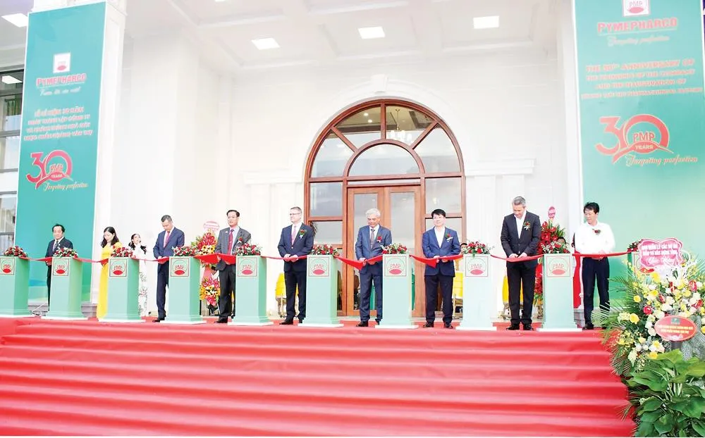 Pymepharco kỷ niệm 30 năm thành lập và khánh thành Nhà máy Dược phẩm Hoàng Văn Thụ ảnh 2