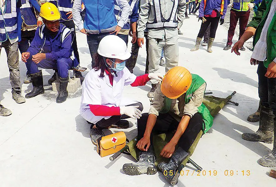 Công trình Aeon Mall Hà Đông diễn tập PCCC ảnh 1