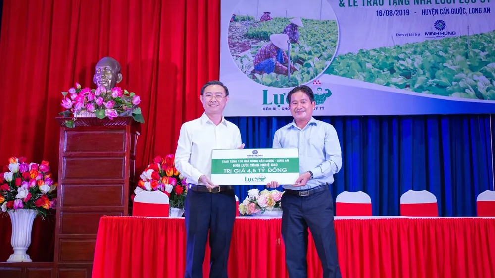 Cần Giuộc hướng đến xây dựng thương hiệu rau an toàn ảnh 1