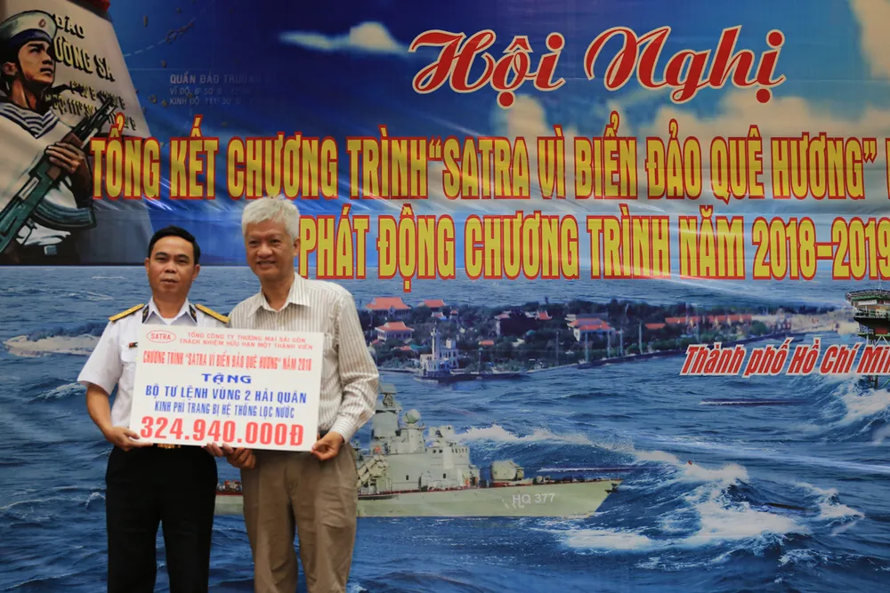 “Satra vì biển đảo quê hương” đã hỗ trợ nhiều vùng, địa phương và đơn vị mới