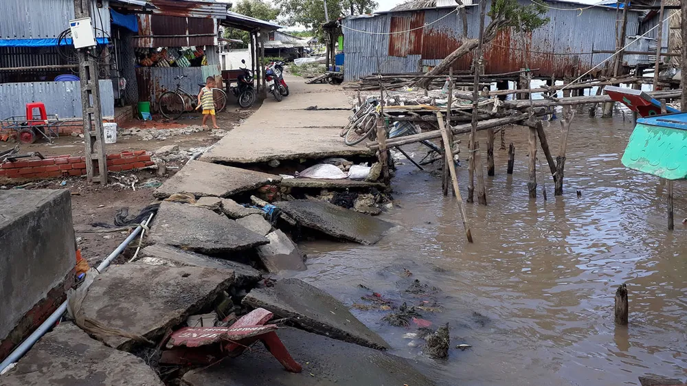 ĐBSCL: Chủ động trước sụp lún và sạt lở ảnh 1