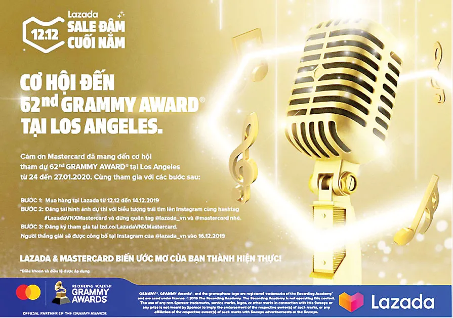 Lễ hội mua sắm cuối năm 12-12 trên Lazada