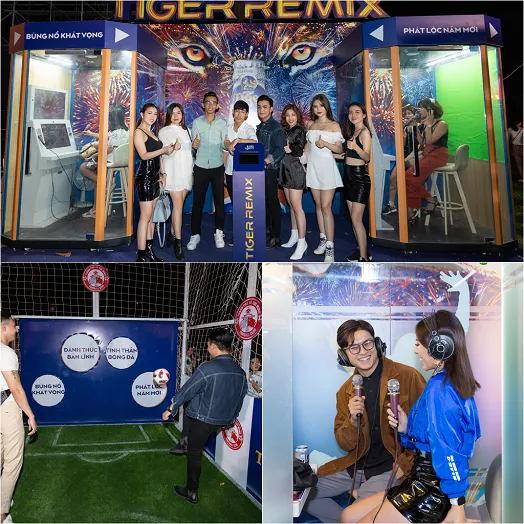 Mỹ Tâm, Đen Vâu, Hoàng Thùy Linh "đốt cháy" sân khấu Tiger Remix với toàn bản hit Remix   ảnh 12