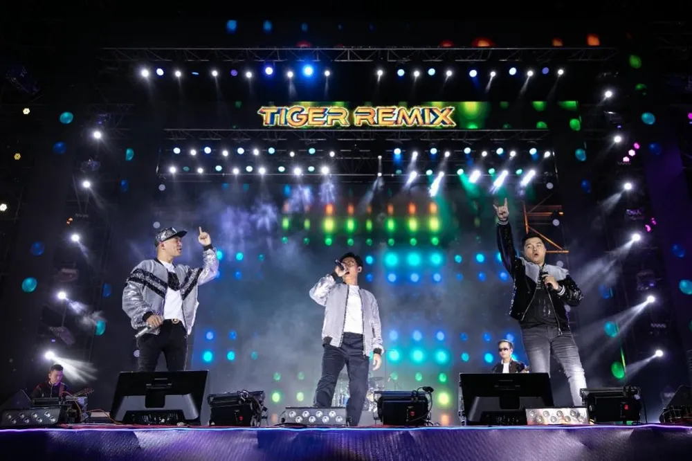 Mỹ Tâm, Đen Vâu, Hoàng Thùy Linh "đốt cháy" sân khấu Tiger Remix với toàn bản hit Remix   ảnh 4