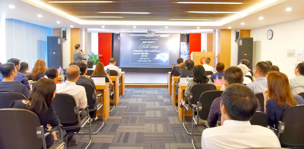 Thông qua hình thức quay số điện tử, SCB đã tìm ra các khách hàng  may mắn nhất chương trình