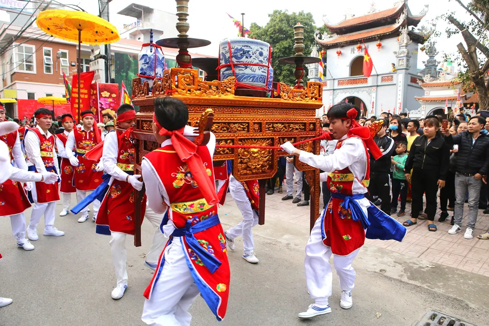 Kiệu bay làng bún  ảnh 1