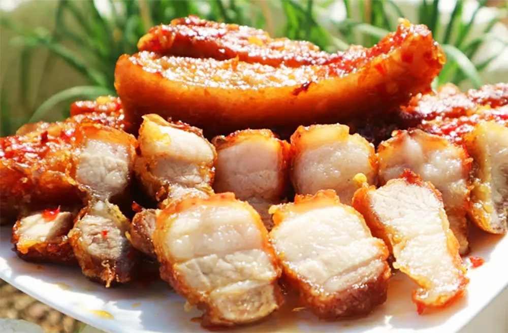 Thịt chiên ngũ vị đậm đà ngon cơm ảnh 3