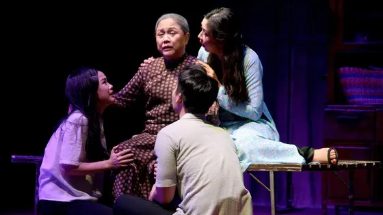 Một vở diễn tại sân khấu Hoàng Thái Thanh