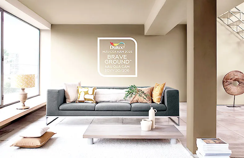 AkzoNobel công bố Màu của năm 2021 - Nâu Quả cảm 