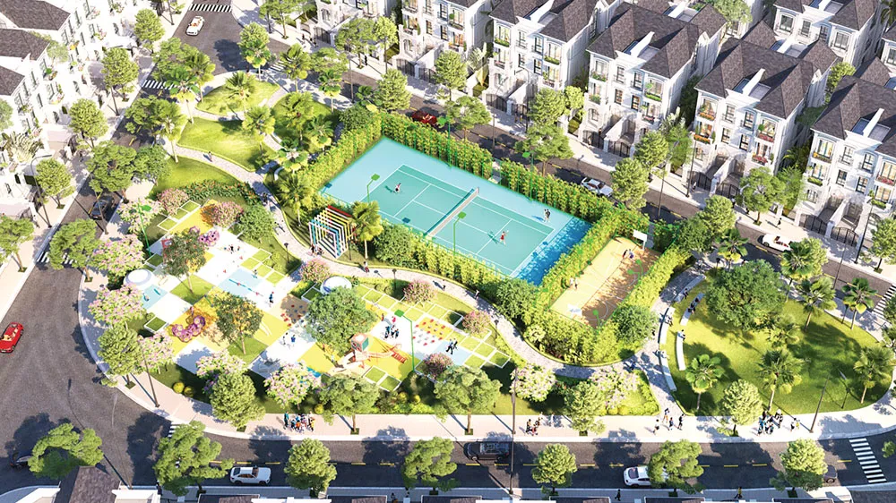 Compound Villa The Manhattan Glory được “ưu ái” với các tiện ích nội khu hấp dẫn