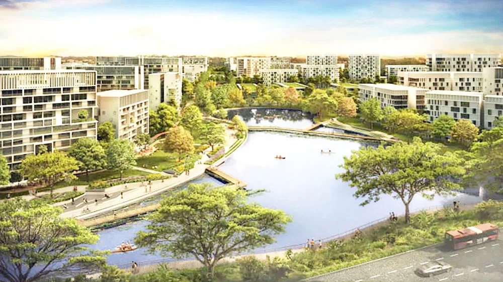 Mô hình một phần đô thị sinh thái thông minh Tengah