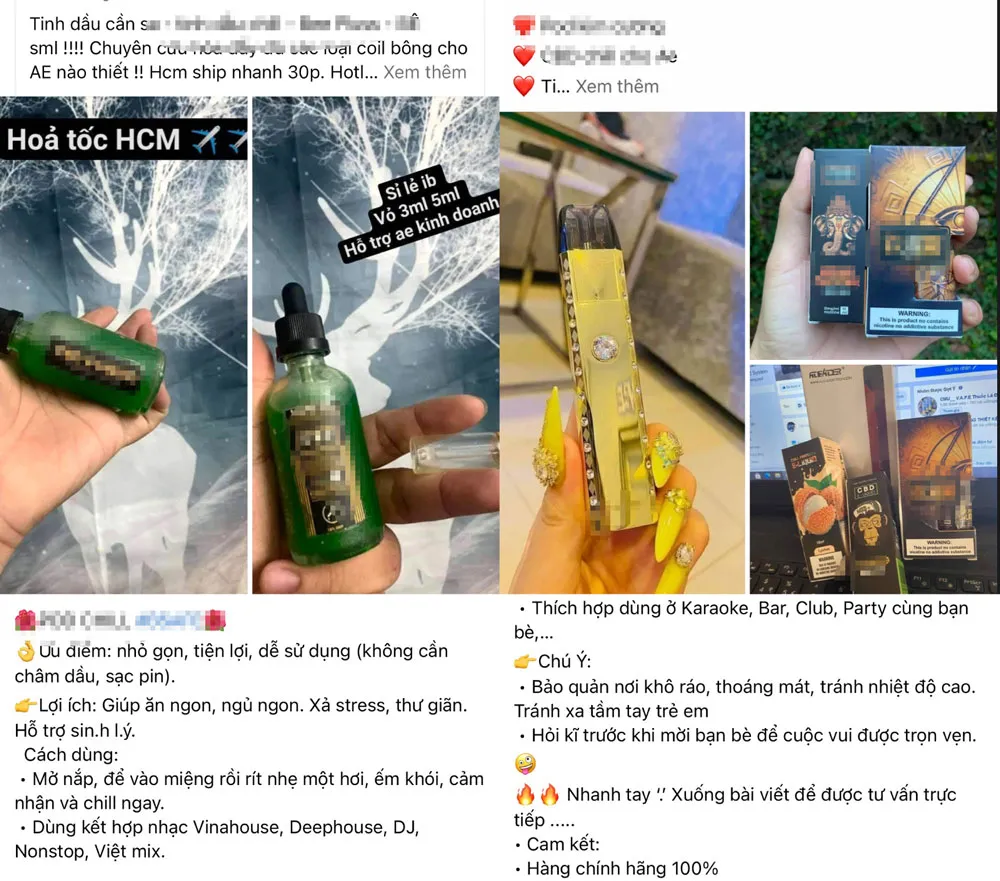 Khói sành điệu, triệu nỗi lo ảnh 1