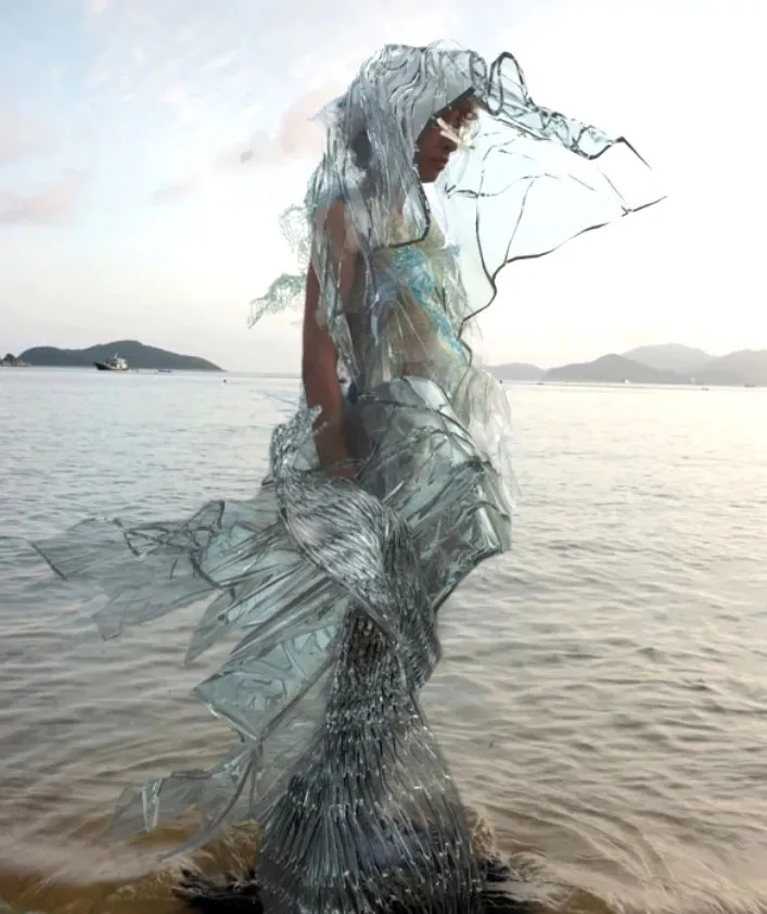 Thời trang từ tảo  ảnh 1