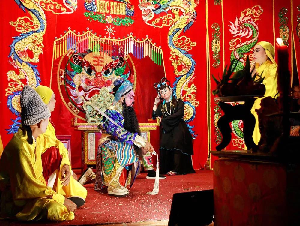 Rước lễ Kỳ Yên ảnh 1