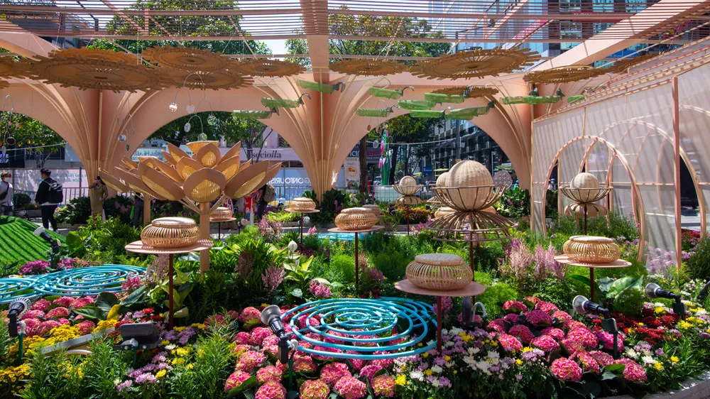 Tìm ý tưởng thiết kế mới cho Đường hoa Nguyễn Huệ - Tết Nhâm Dần 2022 ảnh 1