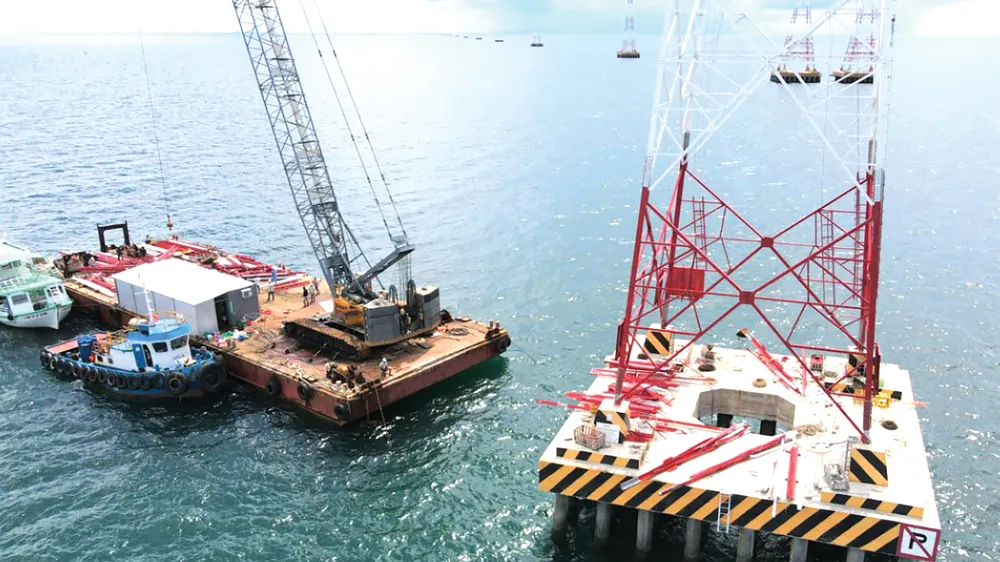 Tổng công ty Điện lực miền Nam (EVNSPC): Dốc sức hoàn thành đường dây 220kV Kiên Bình - Phú Quốc ảnh 2