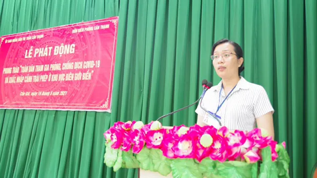 Phát động phong trào “Toàn dân tham gia phòng, chống dịch Covid-19 và xuất, nhập cảnh trái phép” ở khu vực biên giới biển ảnh 4