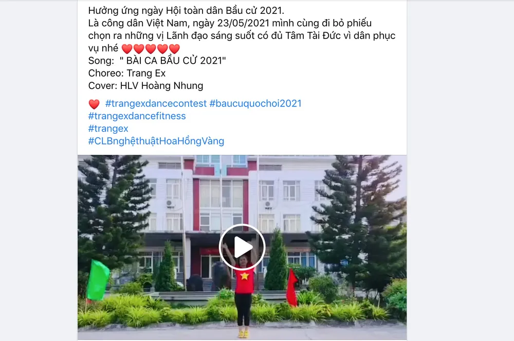 Cộng đồng mạng đua nhau “check-in” điểm bỏ phiếu ảnh 1