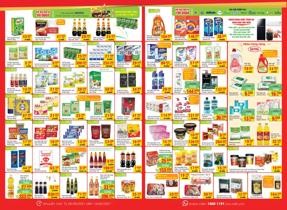 Hệ thống bán lẻ Satra triển khai chương trình khuyến mại “Sinh nhật Satrafoods – Mùa hè vẫy gọi” ảnh 2