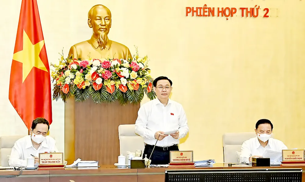 Phiên họp thứ 2 của Ủy ban Thường vụ Quốc hội