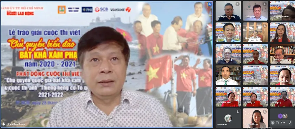 Báo Người Lao Động trao giải cuộc thi viết “Chủ quyền biển đảo bất khả xâm phạm“ ảnh 2