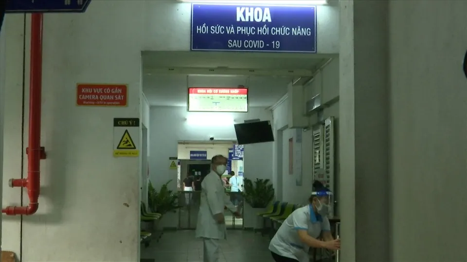  Khoa Hồi sức và Phục hồi chức năng sau Covid-19. Ảnh: NGUYỄN LY