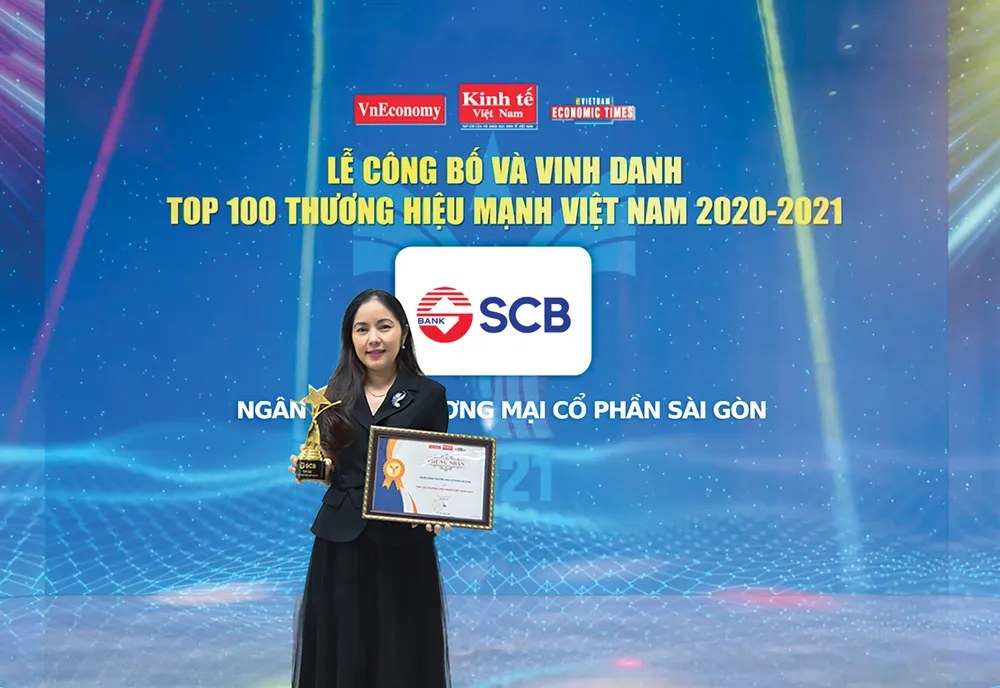SCB được vinh danh “Thương hiệu mạnh Việt Nam” 6 năm liên tiếp ảnh 1