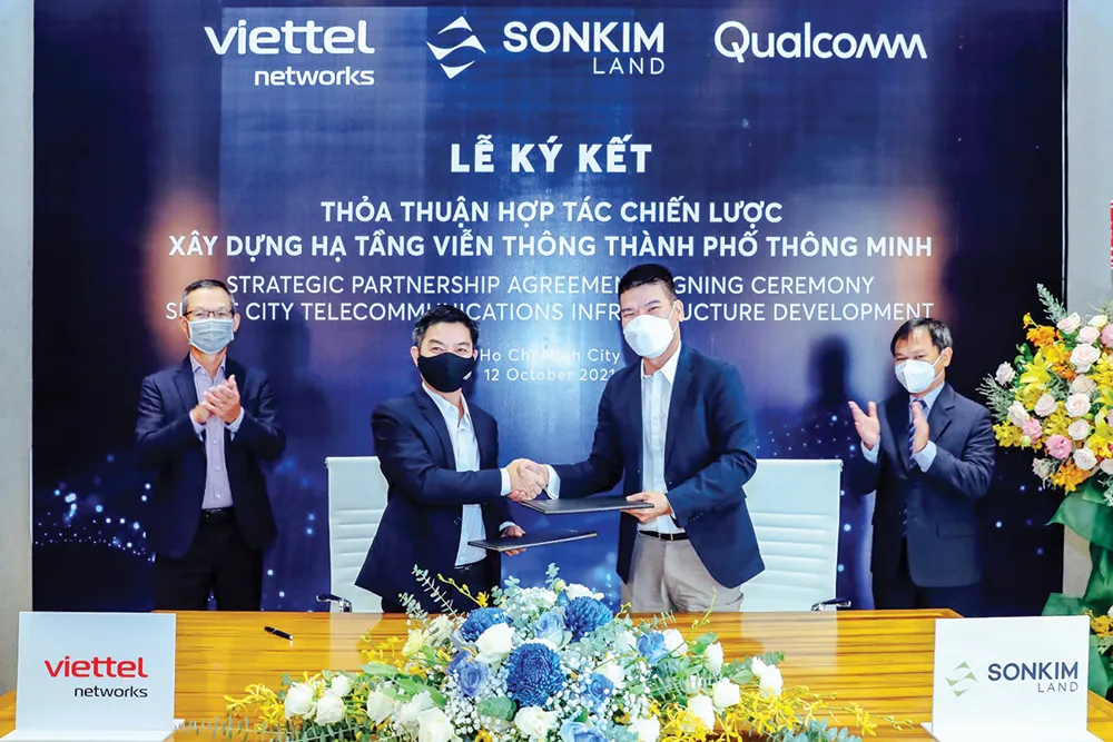 Sonkim Land và Viettel Networks trở thành đối tác chiến lược ảnh 1
