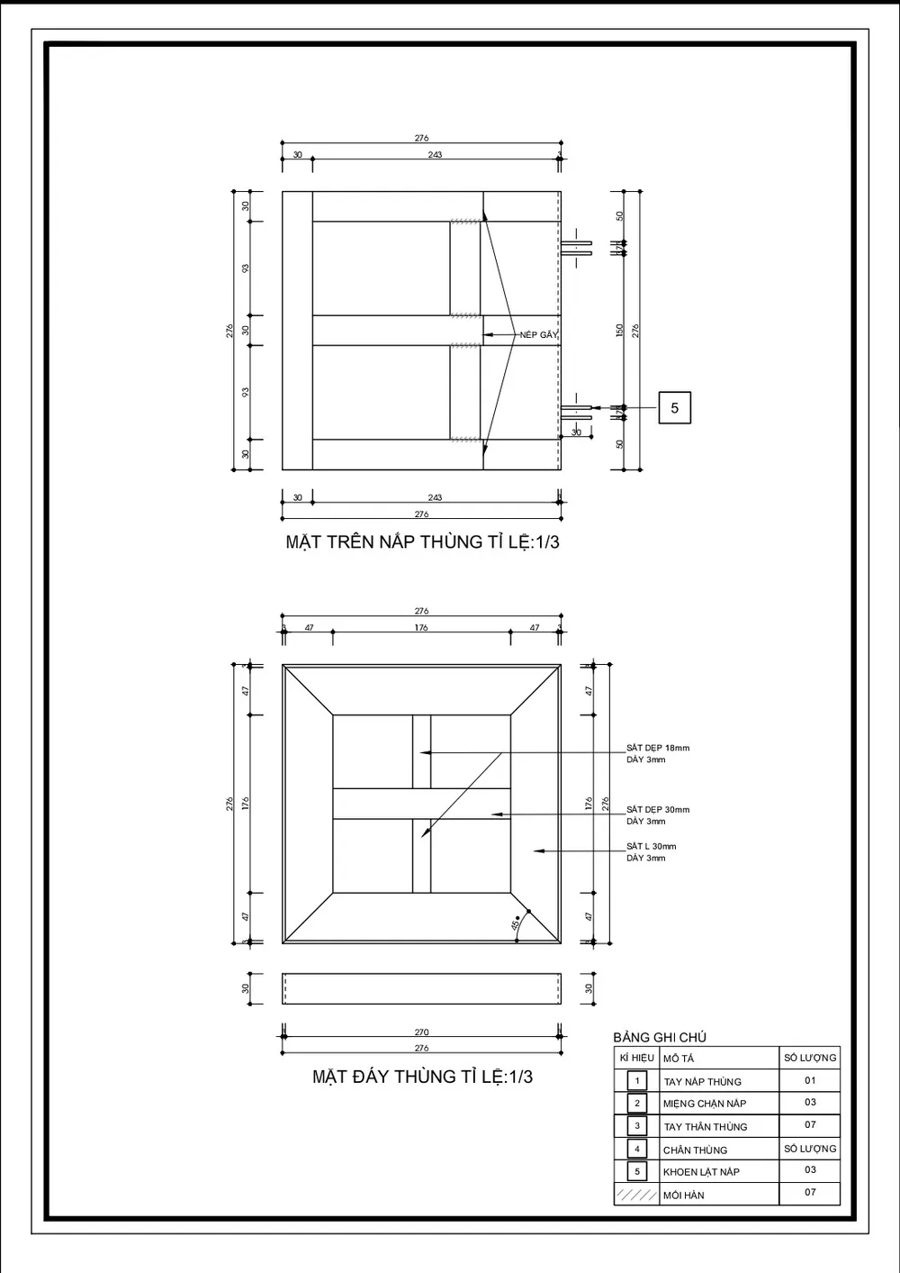 Thiết kế thùng rác thải phân loại tại nguồn ảnh 6