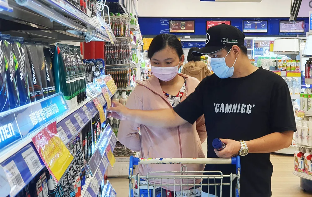 Hàng giảm giá tại Co.opmart