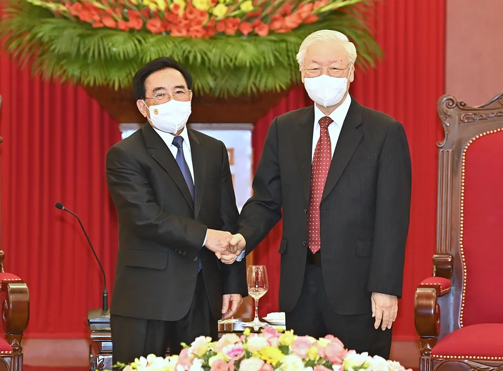 Phát động “Năm đoàn kết hữu nghị Việt Nam - Lào, Lào - Việt Nam 2022” ảnh 2