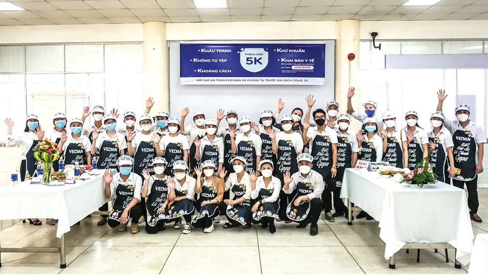 Vedan Việt Nam tổ chức ngày hội nấu ăn mừng Ngày quốc tế Phụ nữ 8-3 - Nơi đàn ông vào bếp ảnh 4